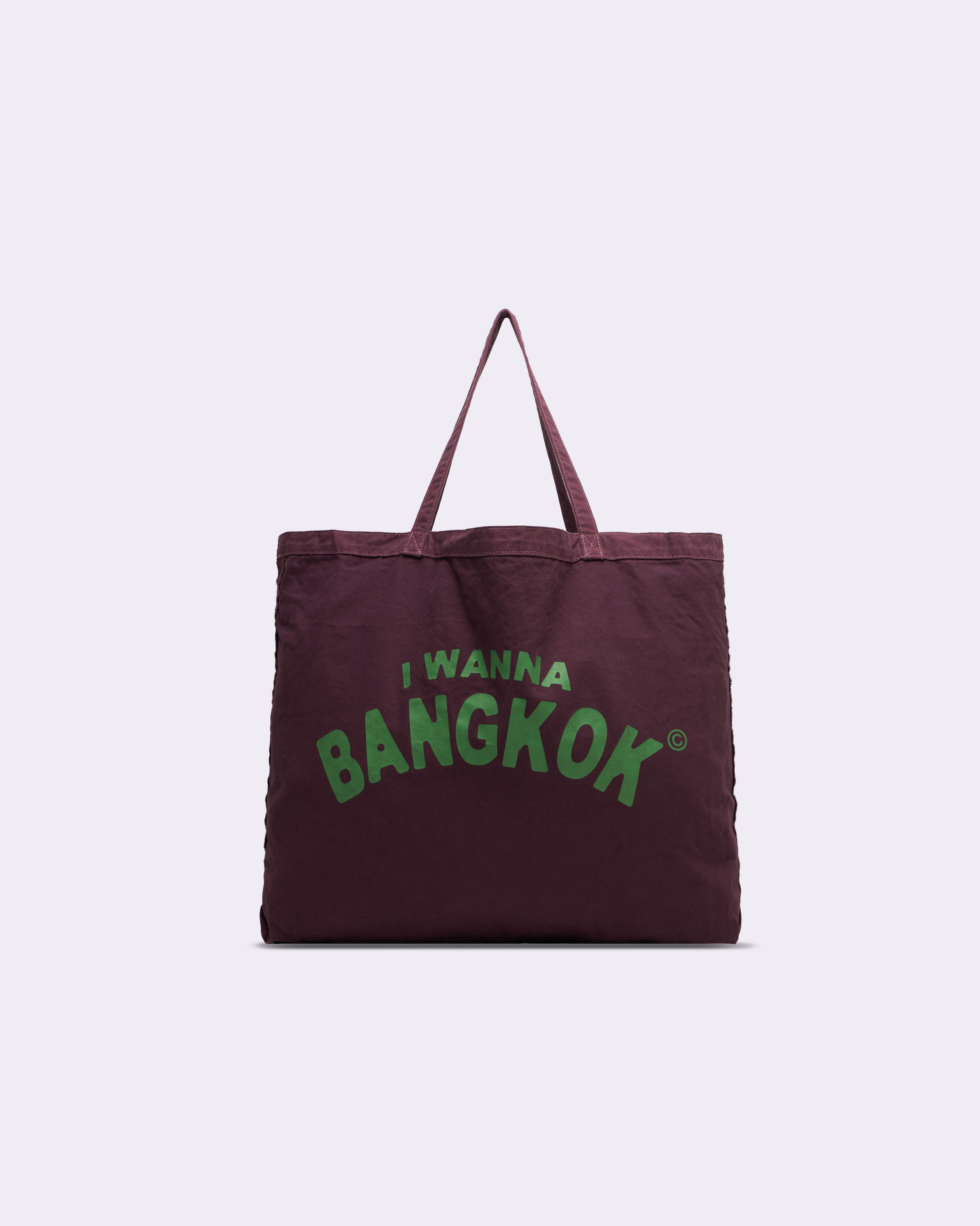 Large Purple Inverse Tote