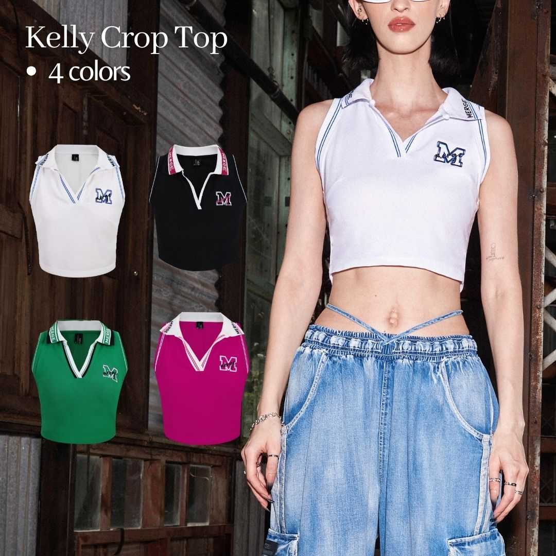 Merge Official - Kelly Crop Top 4 Colors
