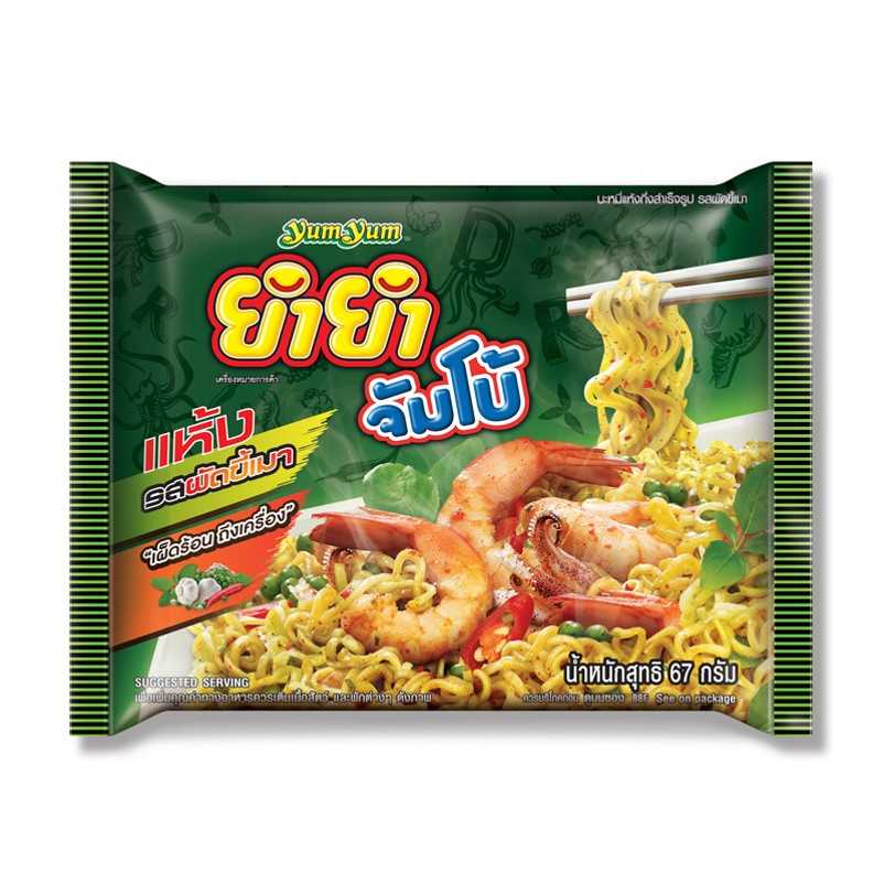 ยำยำ จัมโบ้ รสผัดขี้เมา ซองเดี่ยว