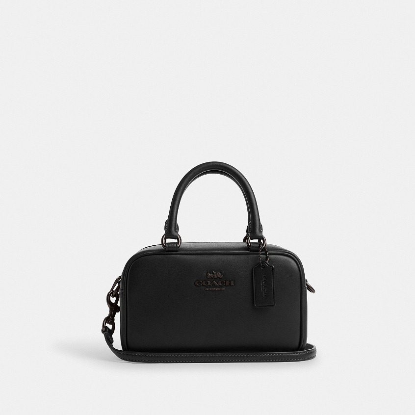 Coach CT776 Satchel Crossbody (JIBLK) กระเป๋าสะพายข้างผู้หญิง สี Ji/Black