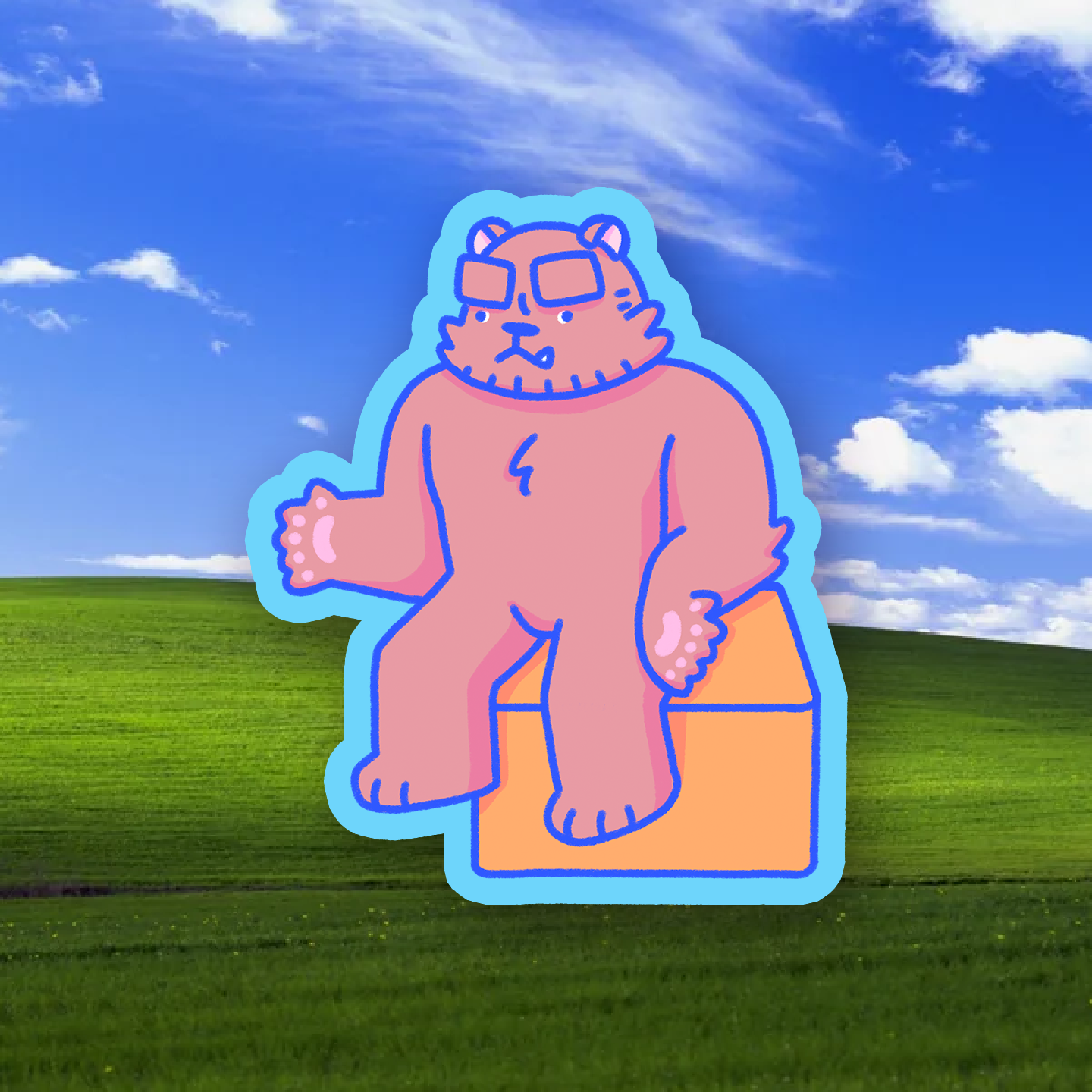 BF What Sticker