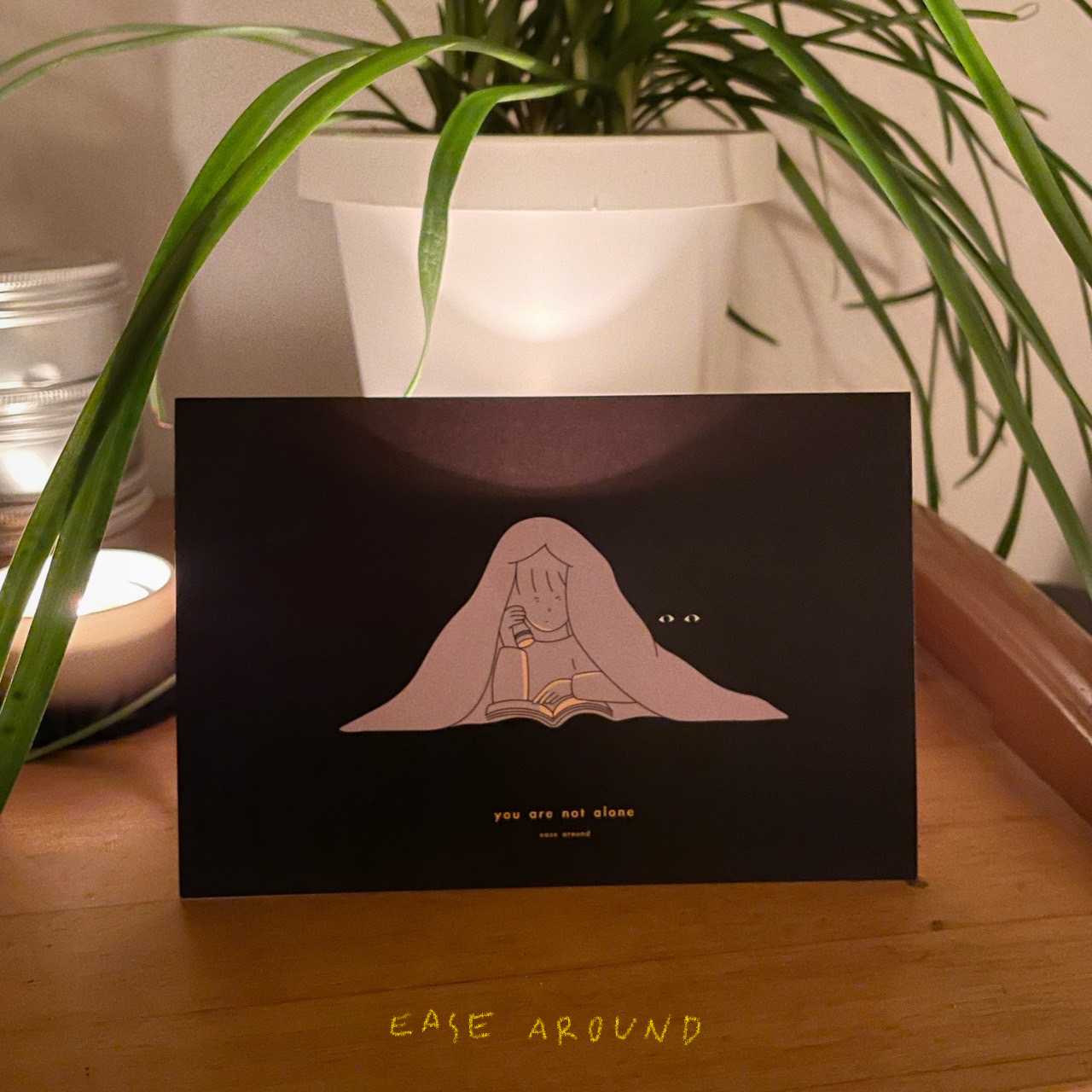 [ CLEARANCE SALE] โปสการ์ด YOU ARE NOT ALONE 01