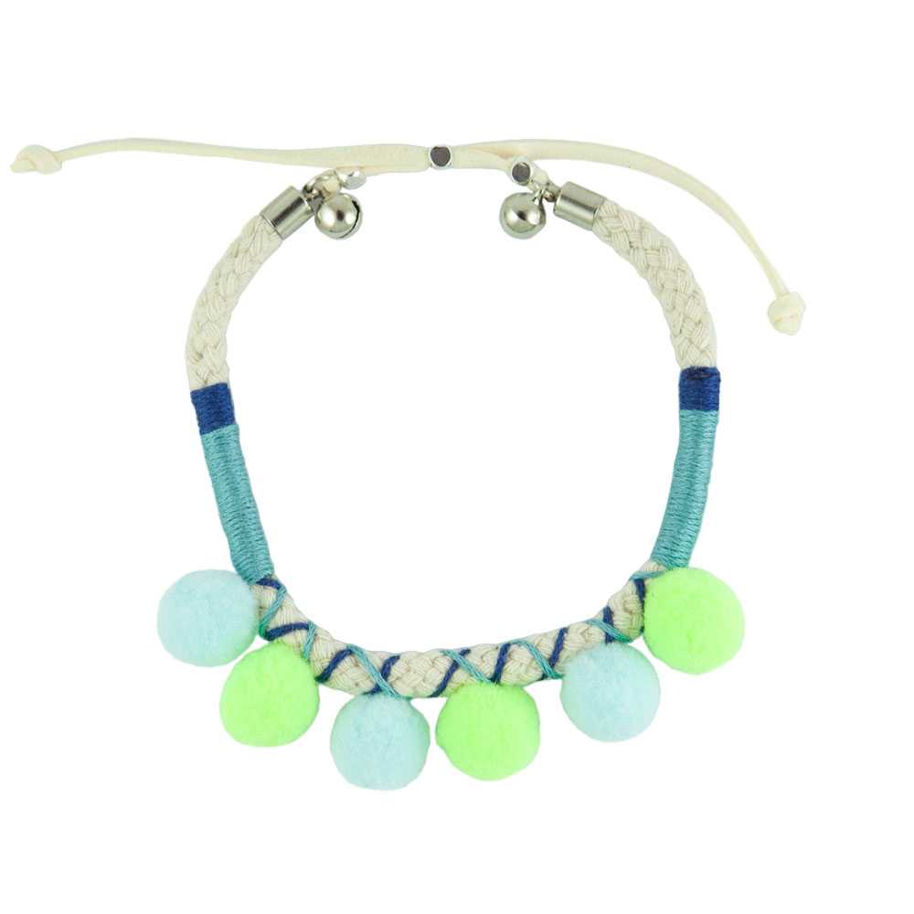 POMPOMKO BLUE GREEN