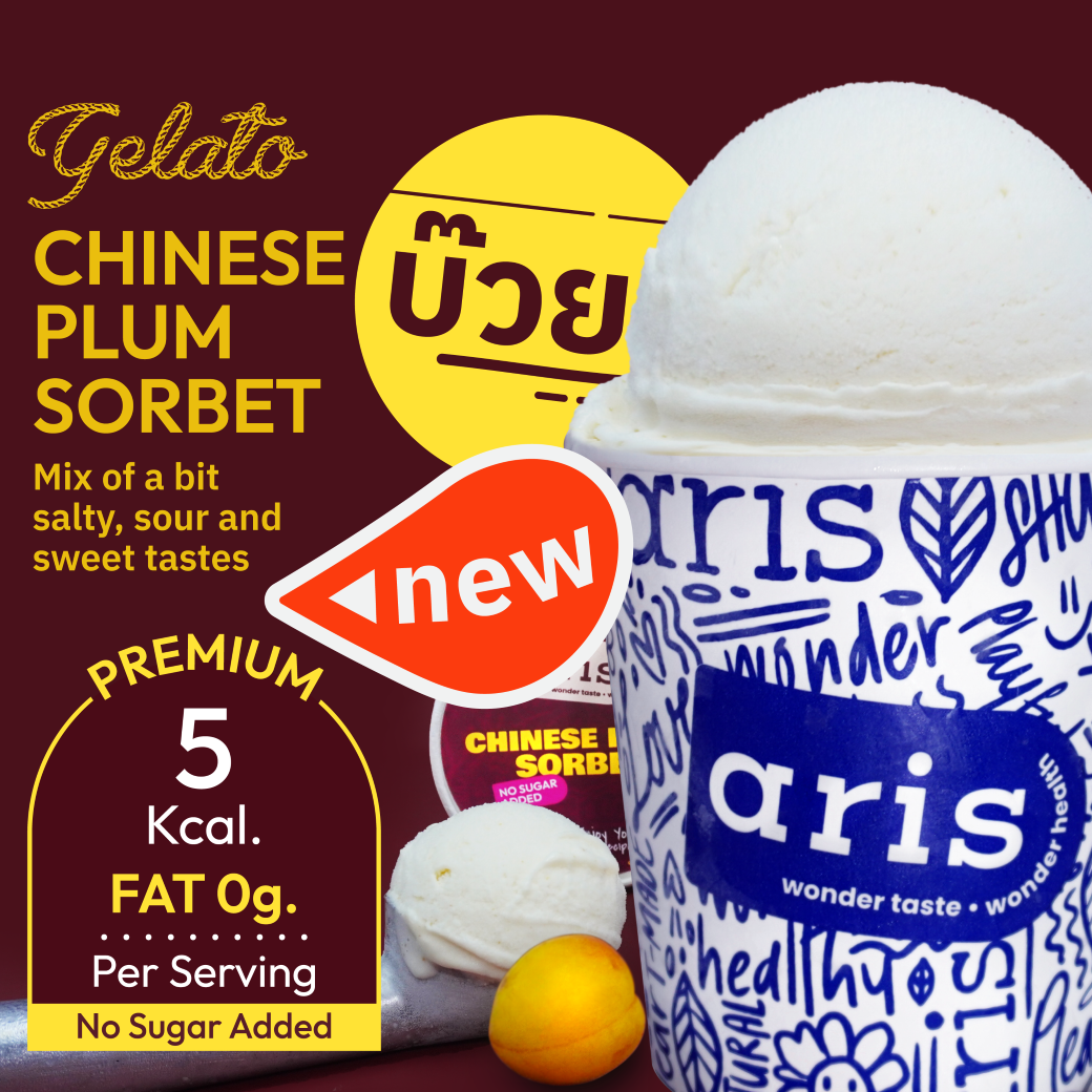 Chinese plum sorbet