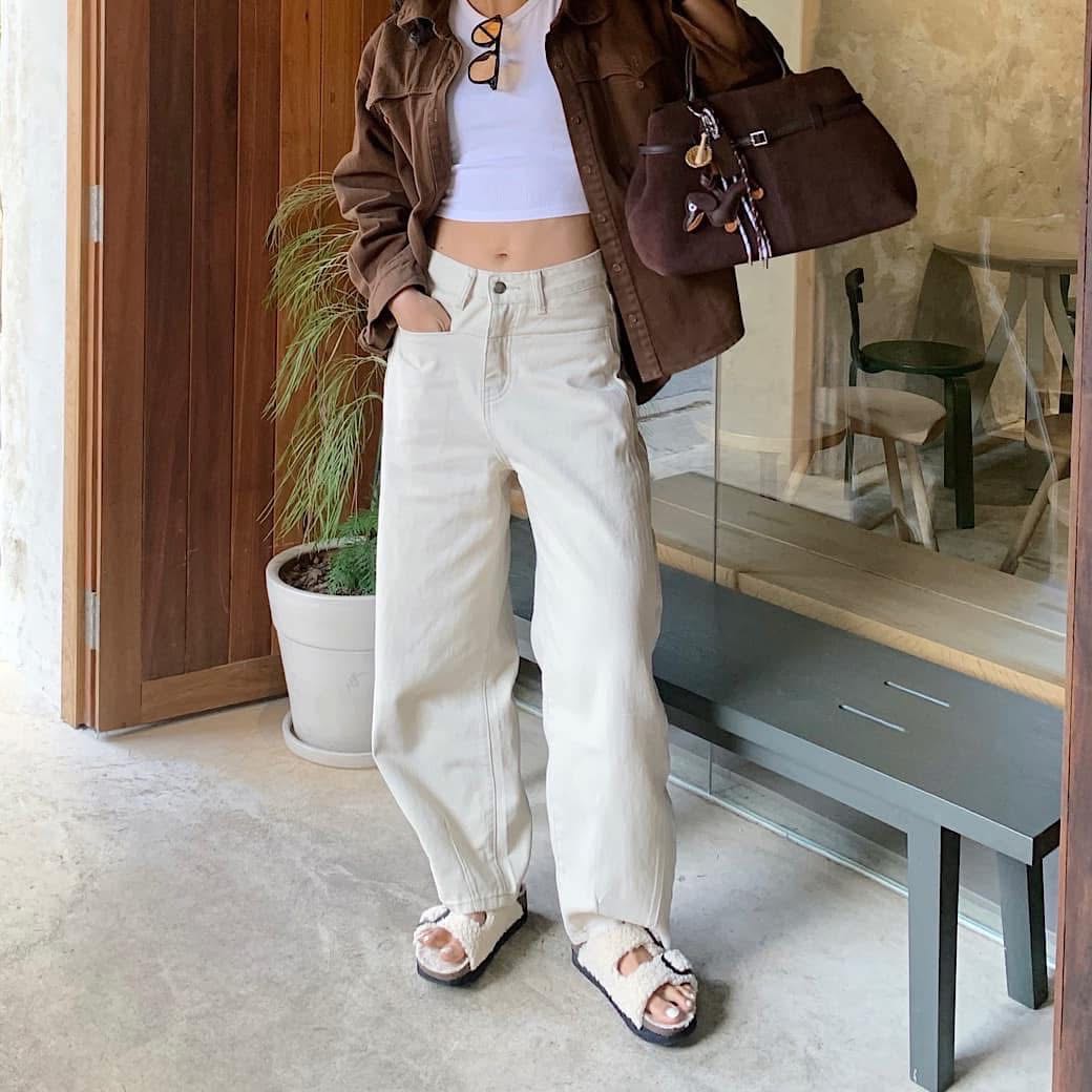 Common barrel jeans