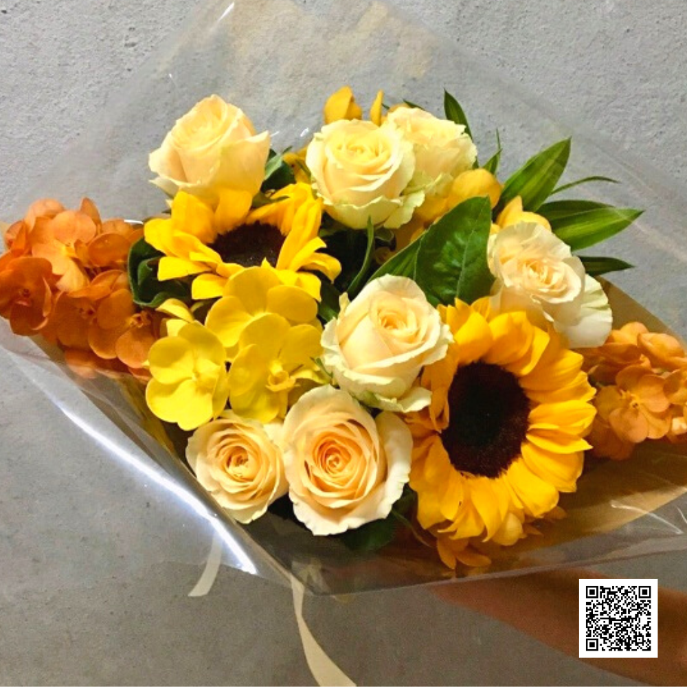 ช่อดอกไม้สด  Blooming Elegance 33