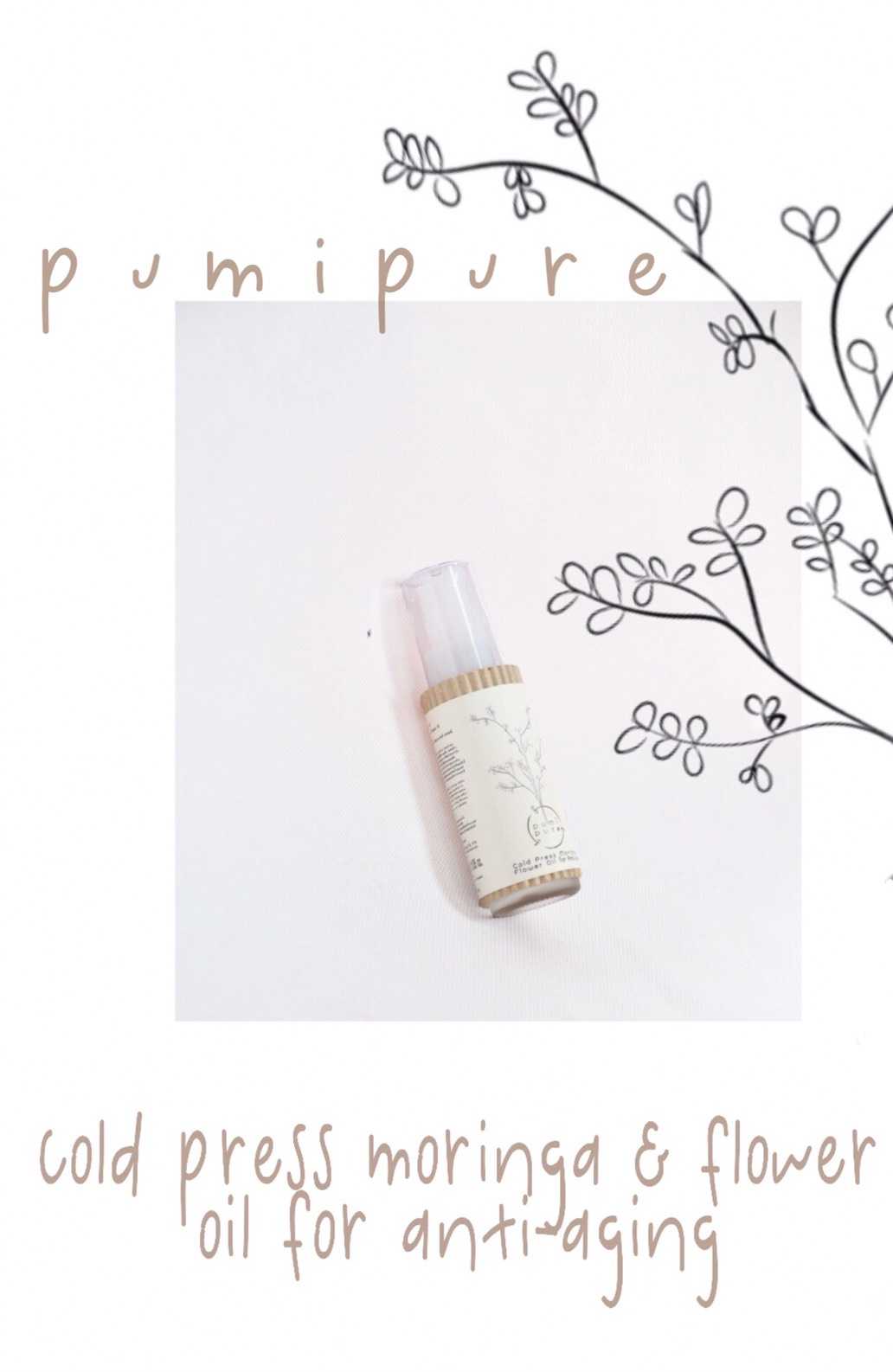 Moringa & Flower Oil for Anti-aging