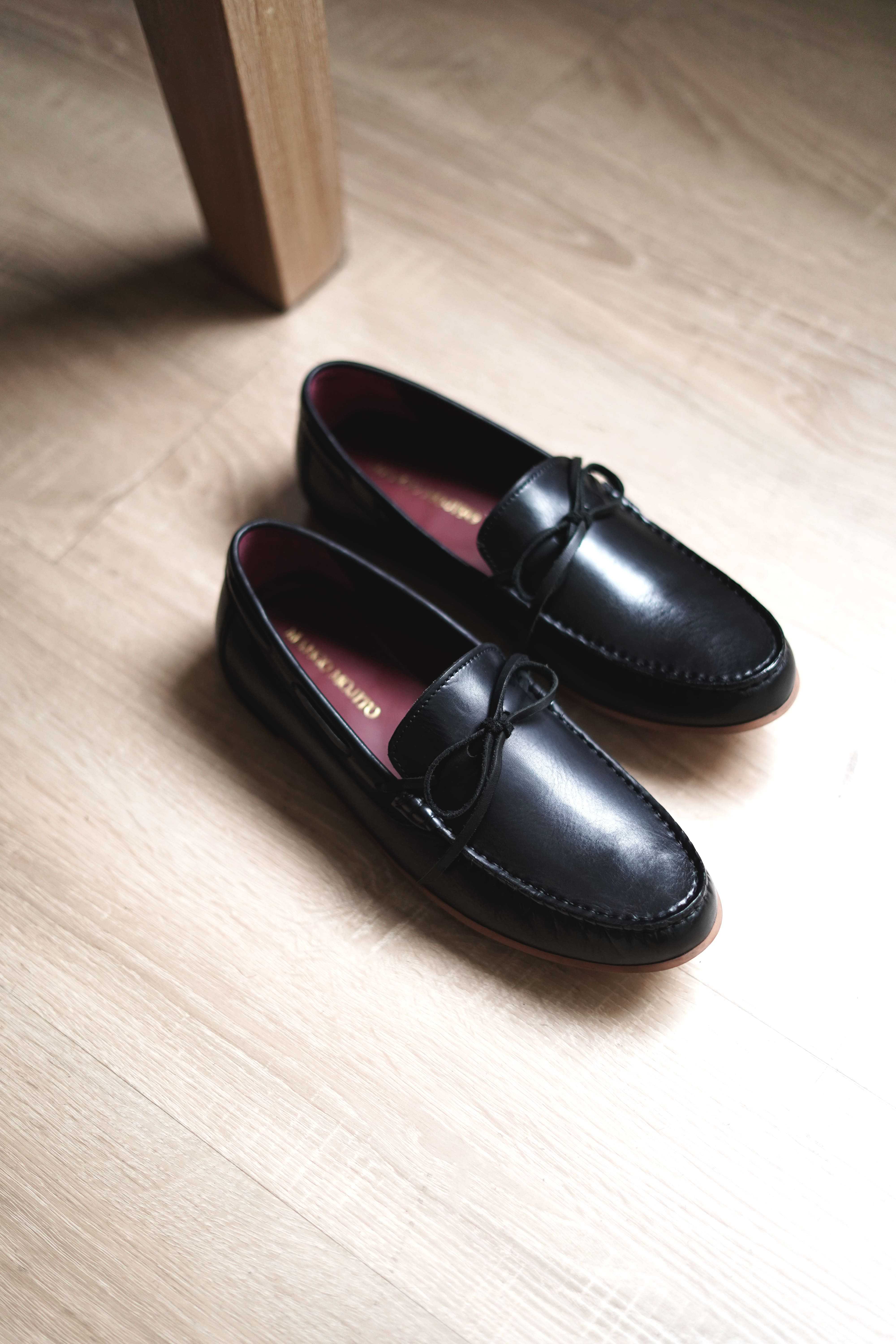 พร้อมส่ง | MANGO MOJITO | Mojito Loafer Lace | โลฟเฟอร์หนังแท้ | สี Black, Bruno, Red Spy