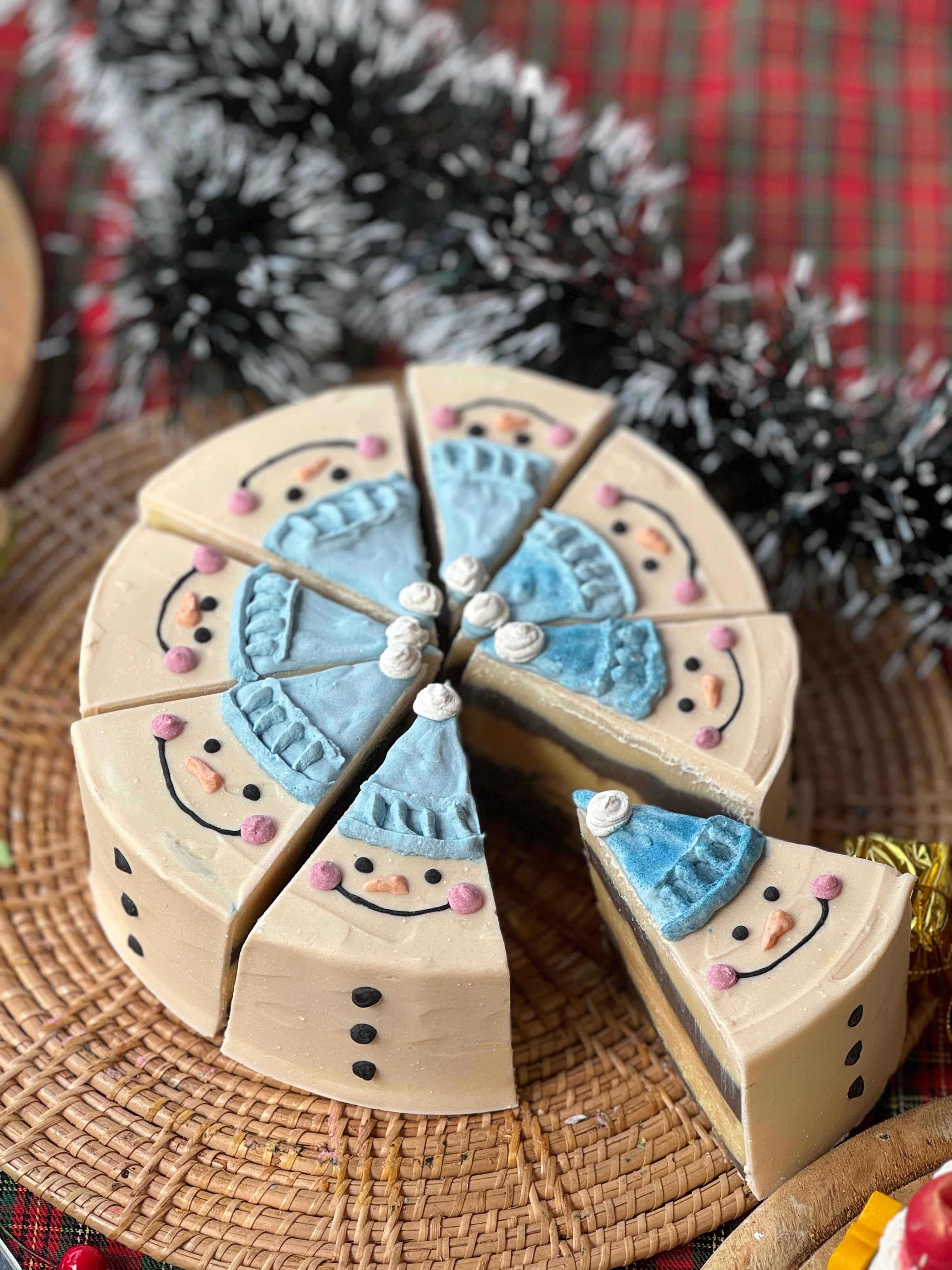 ☃️❄️ Snow Man Cake Soap | กลิ่นมัทฉะ 🍃 (หอมสดชื่นน)