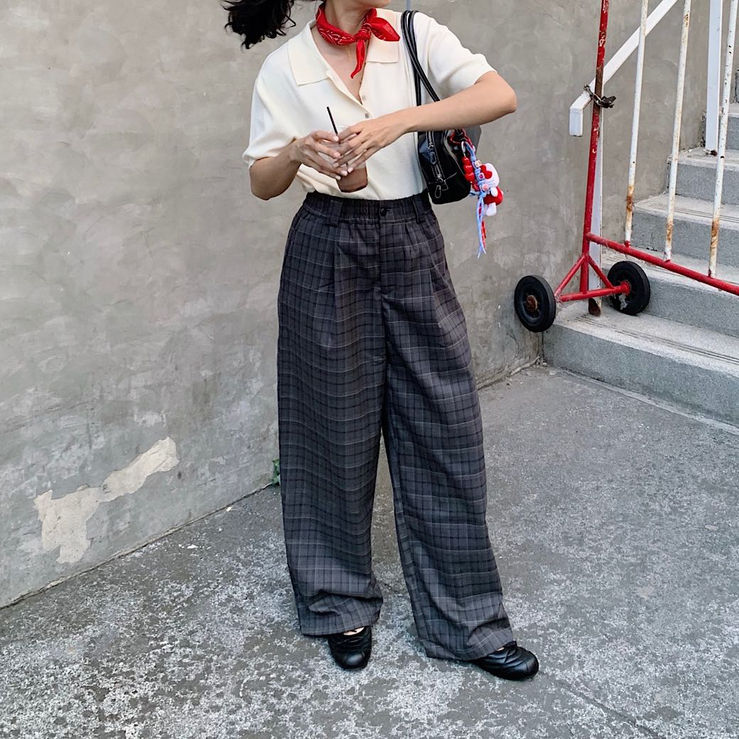 Scott straight trousers
