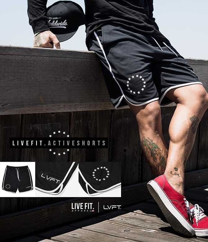 กางเกงขาสั้น LVFT #1 / ผ้าโพลีเอสเตอร์ ทรงสวย ใส่ได้ทั้งยิม เที่ยว ผ้านิ่ม ยืดหยุ่นดี ใส่สบาย