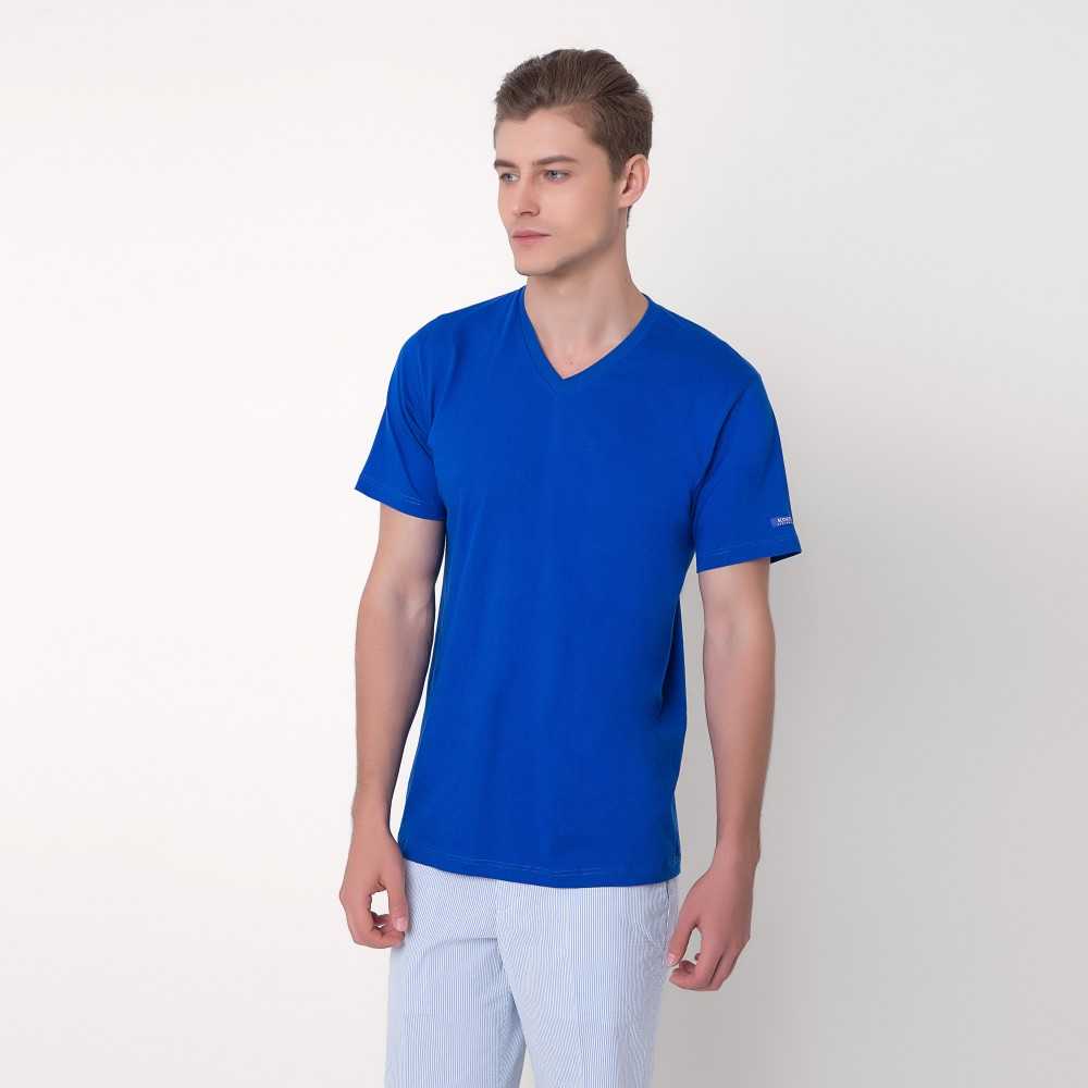 Jersey V-Neck - Royal Blue