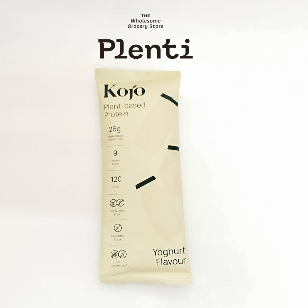 KOJO Plant-based Protein | โคโจโปรตีนแพลนต์เบส | Yogurt Flavor Sachets | รสโยเกิร์ต แบบซอง