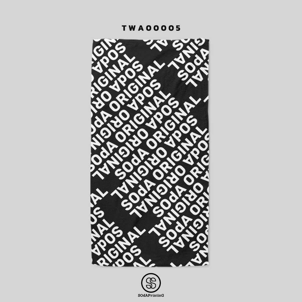 ผ้าเช็ดตัว SOdAoriginal II รหัส TWA00005 #SOdAtowel #SOdAhome #SOdAoriginal