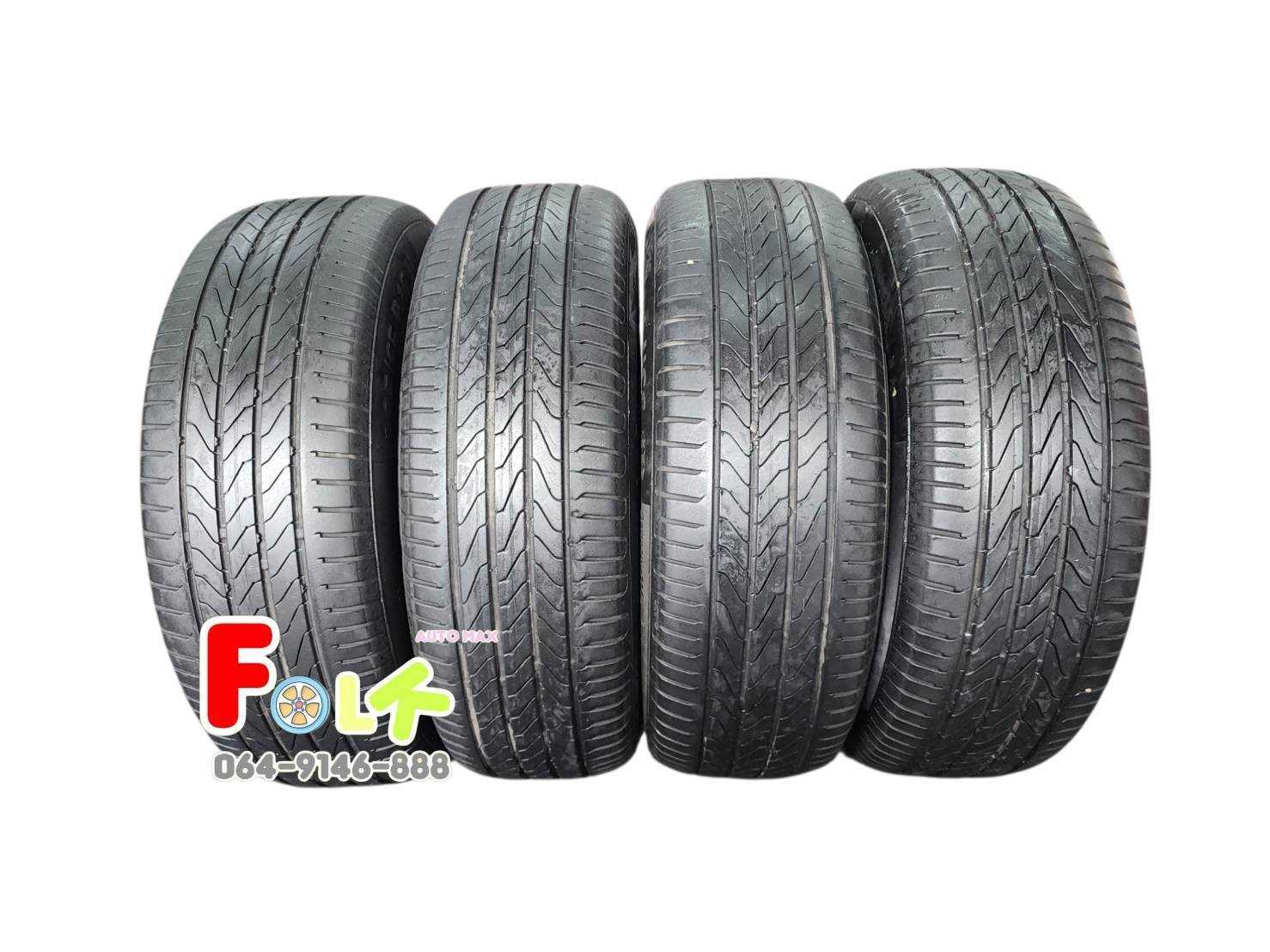 205 65 16 Continental ปี 22 รุ่น Ultra contact UC6 (ยางมือสอง) มีปะ2 แผลสตีม 1 แทงหนอน 1  55555