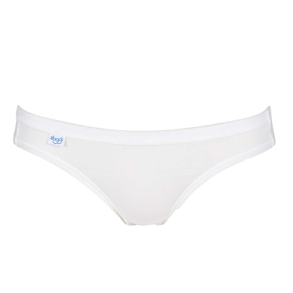 sloggi 10018688 sloggi Comfort Mini 00GT กางเกงในคอตตอน มินิ สีขาวครีม