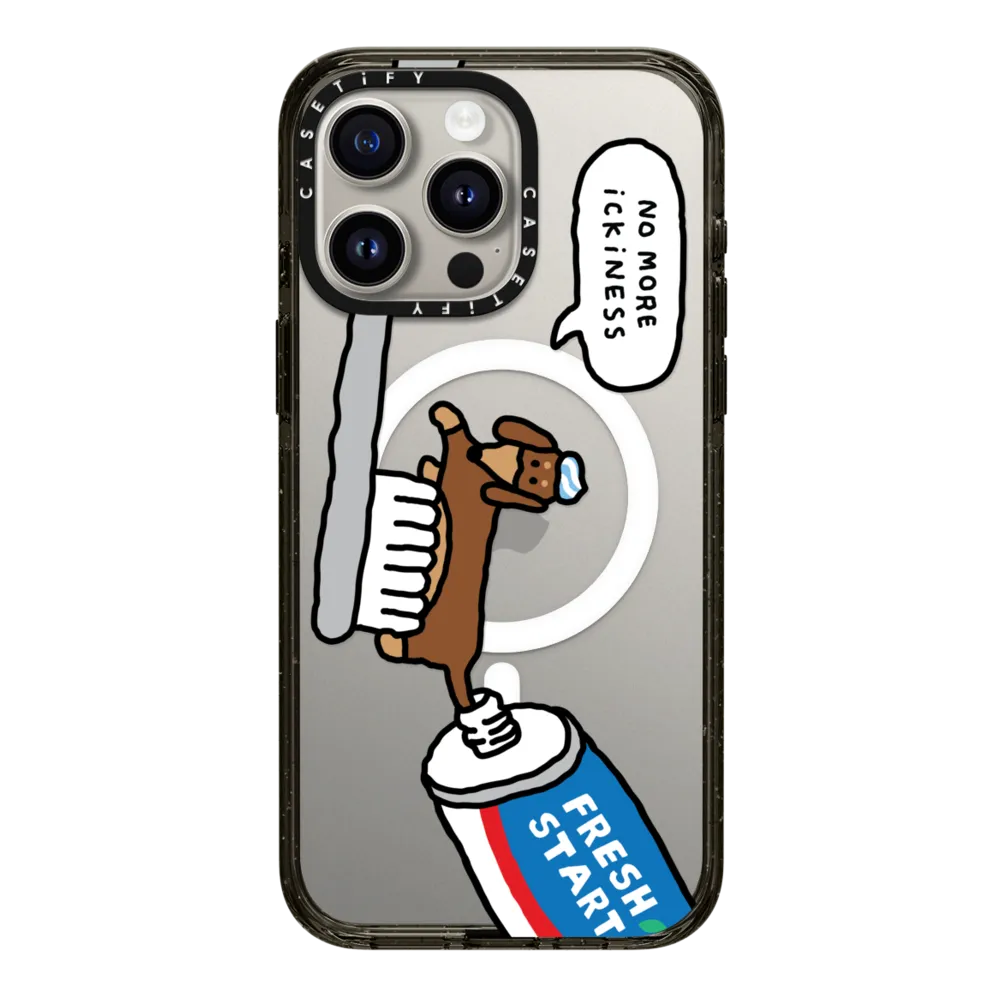 [พร้อมส่ง] CASETiFY | JOGUMAN Fresh start, Woody