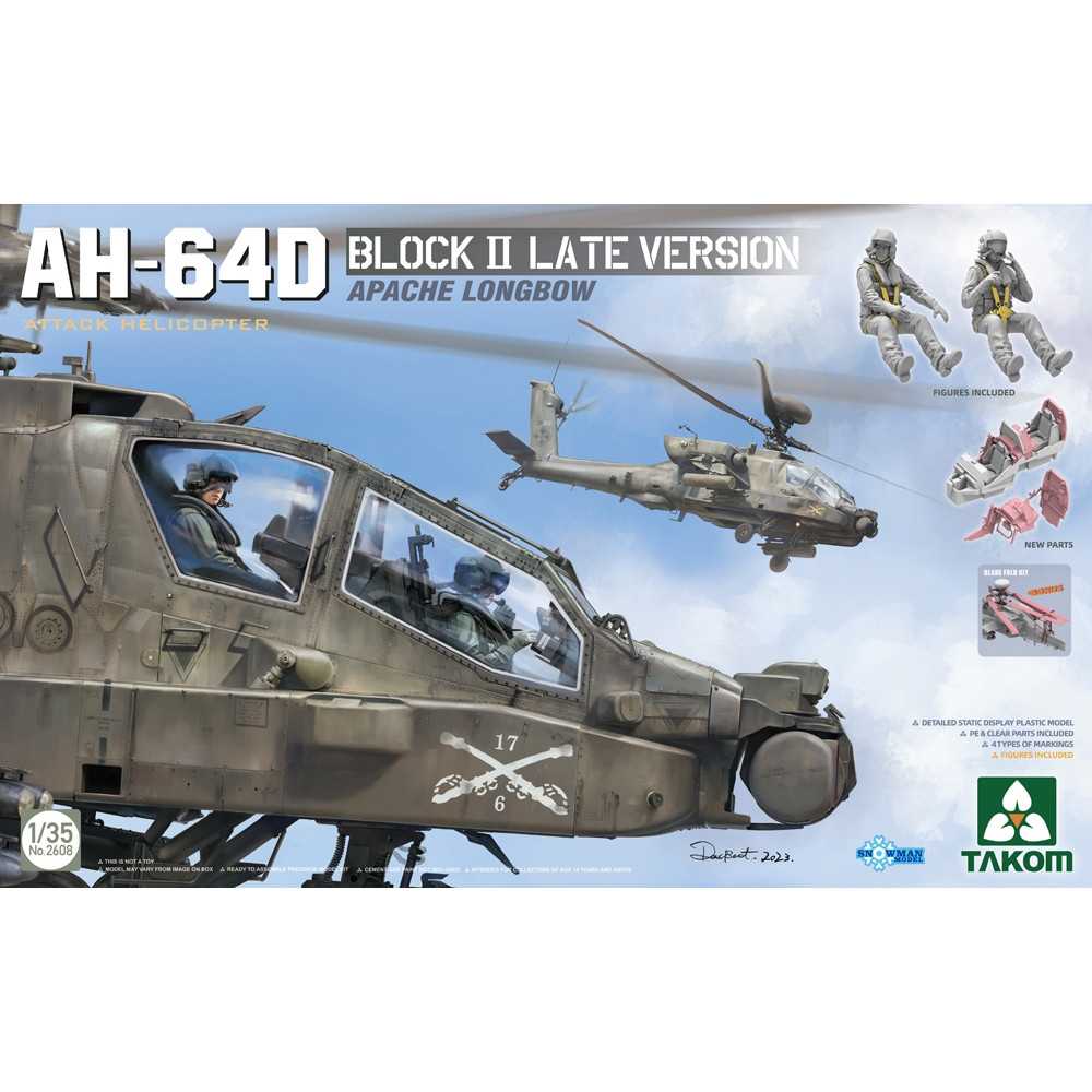 1/35 AH-64D ATTACK HELICOPTER APACHE LONGBOW BLOCK II LATE VERSION