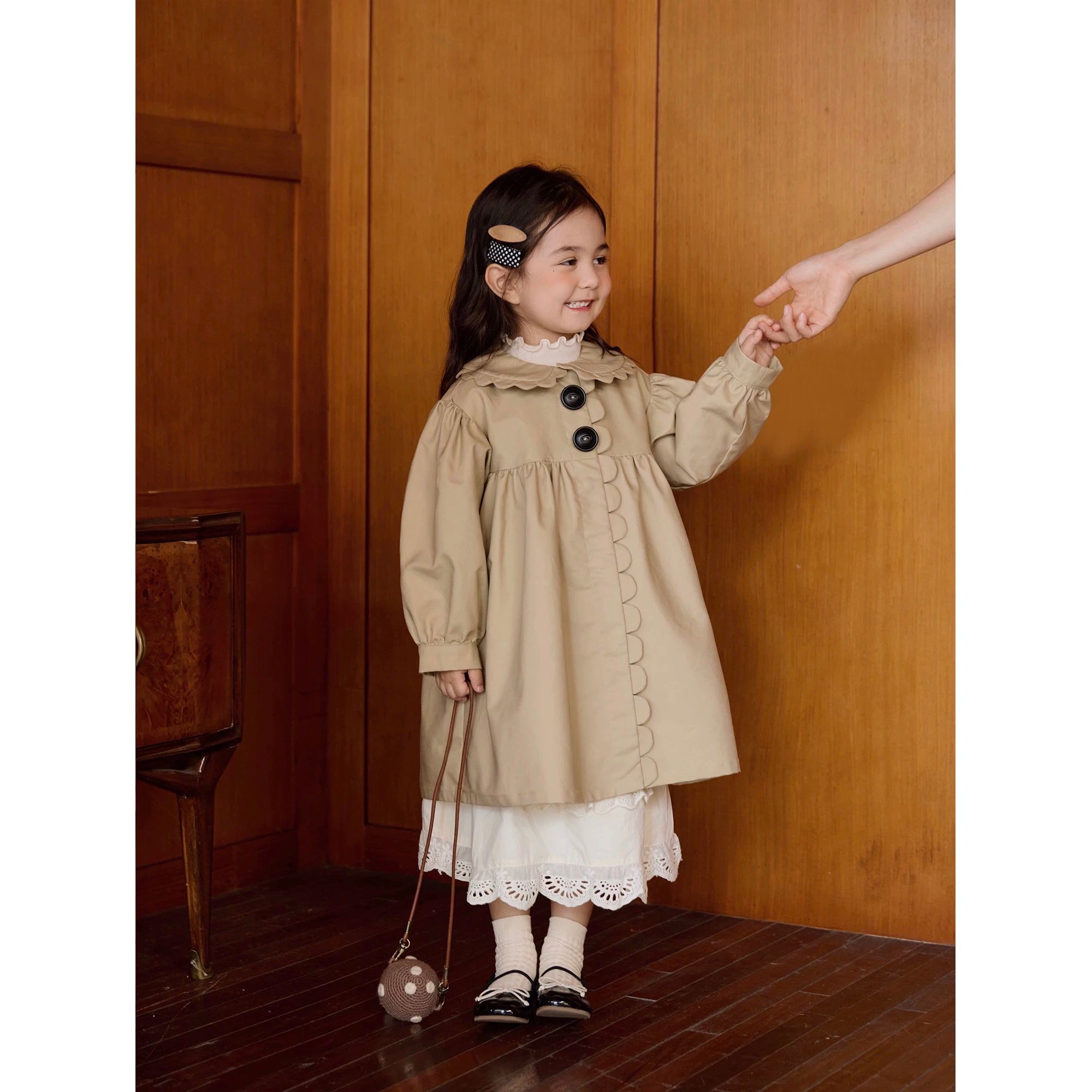 Preorder12-15วัน- Trench coat ตัดเย็บสวยมากๆ /Sz90/100/150