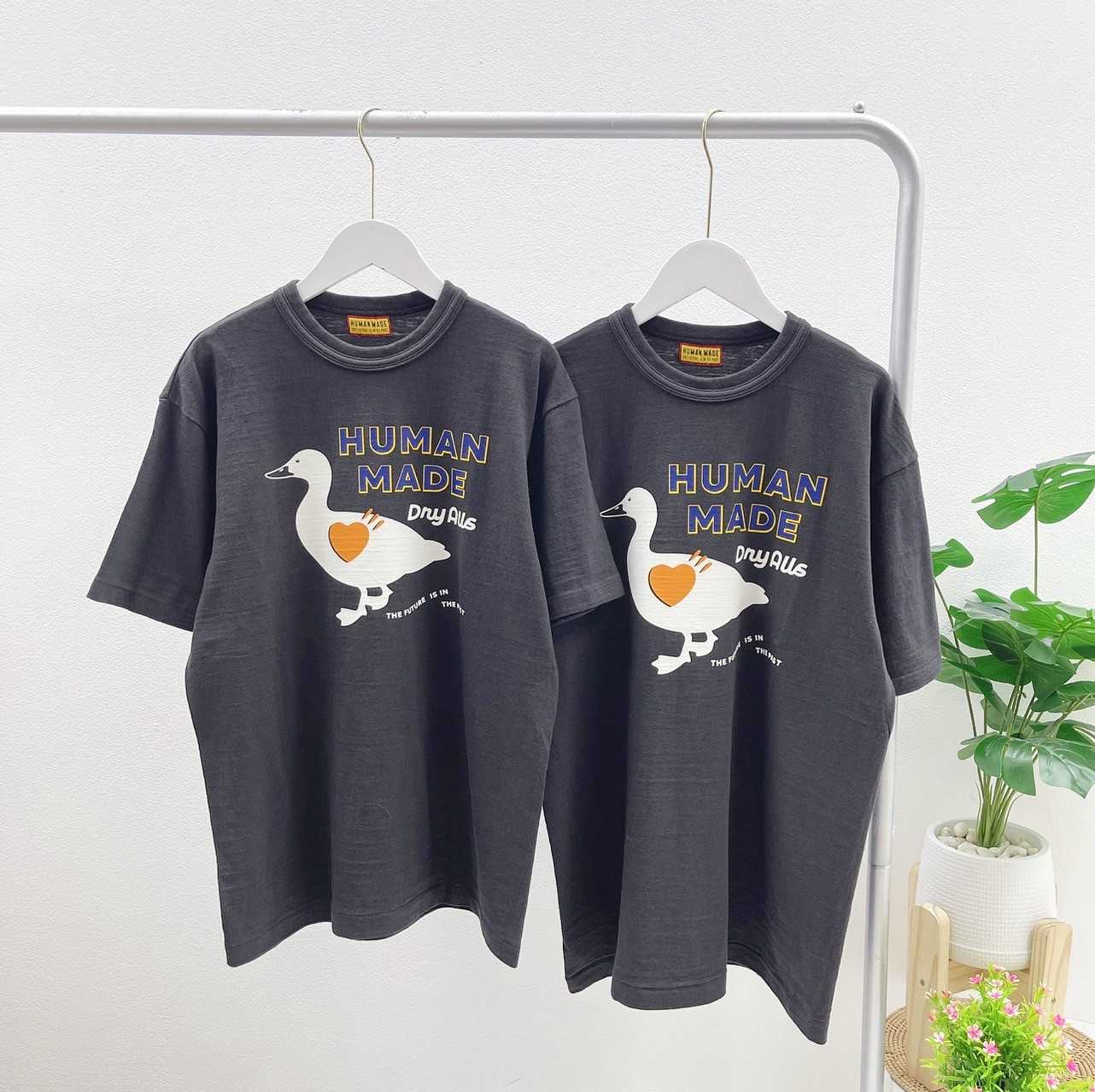 Human made DUCK Graphic T-Shirt (Black)