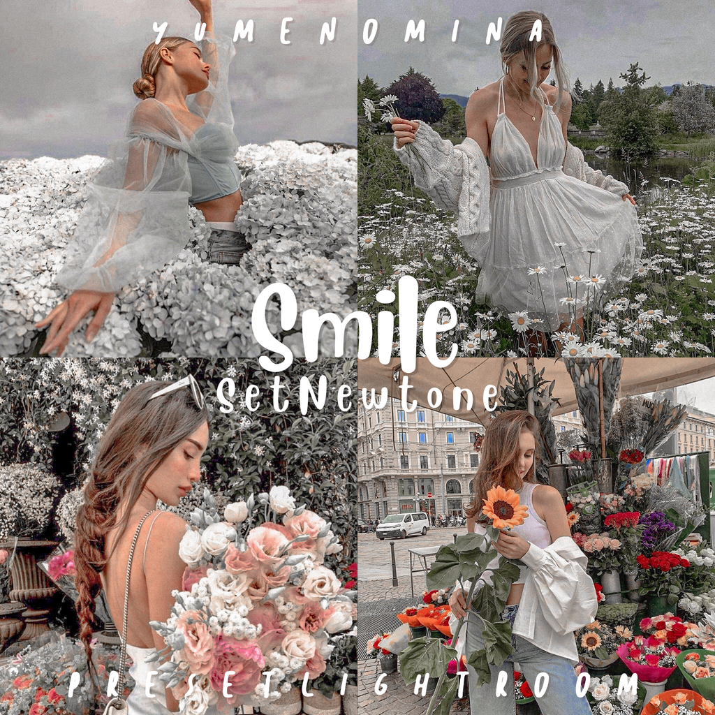 SMILE — ꒰Set NewToneสั่งซื้อแยก꒱ PRESET LIGHTROOM