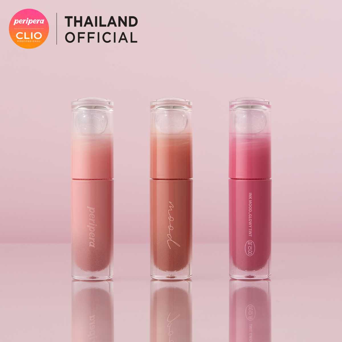 PERIPERA INK MOOD GLOWY TINT (TTEOK RECIPE) เพอริเพอร่า ลิปทินท์