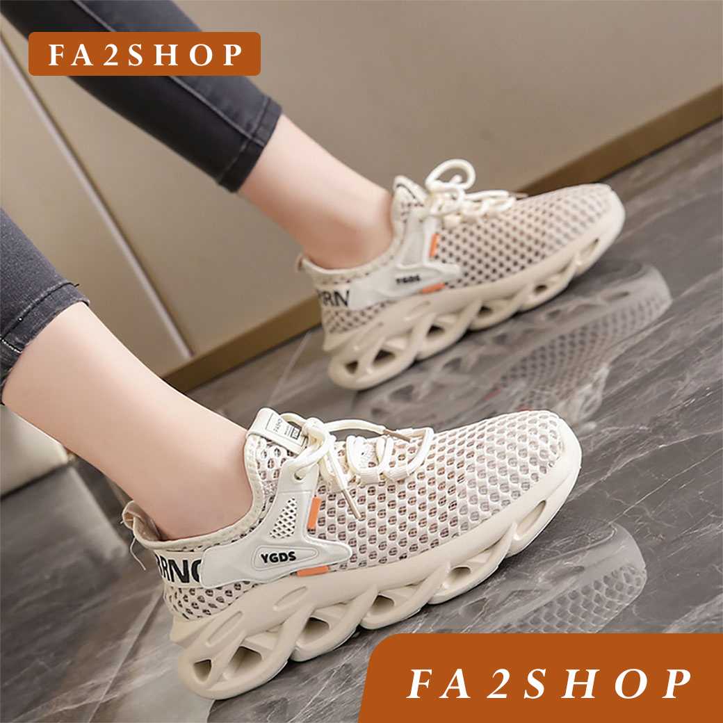 🔥[HOT] รหัส FQ225 รองเท้าผ้าตาข่ายใส่สบาย