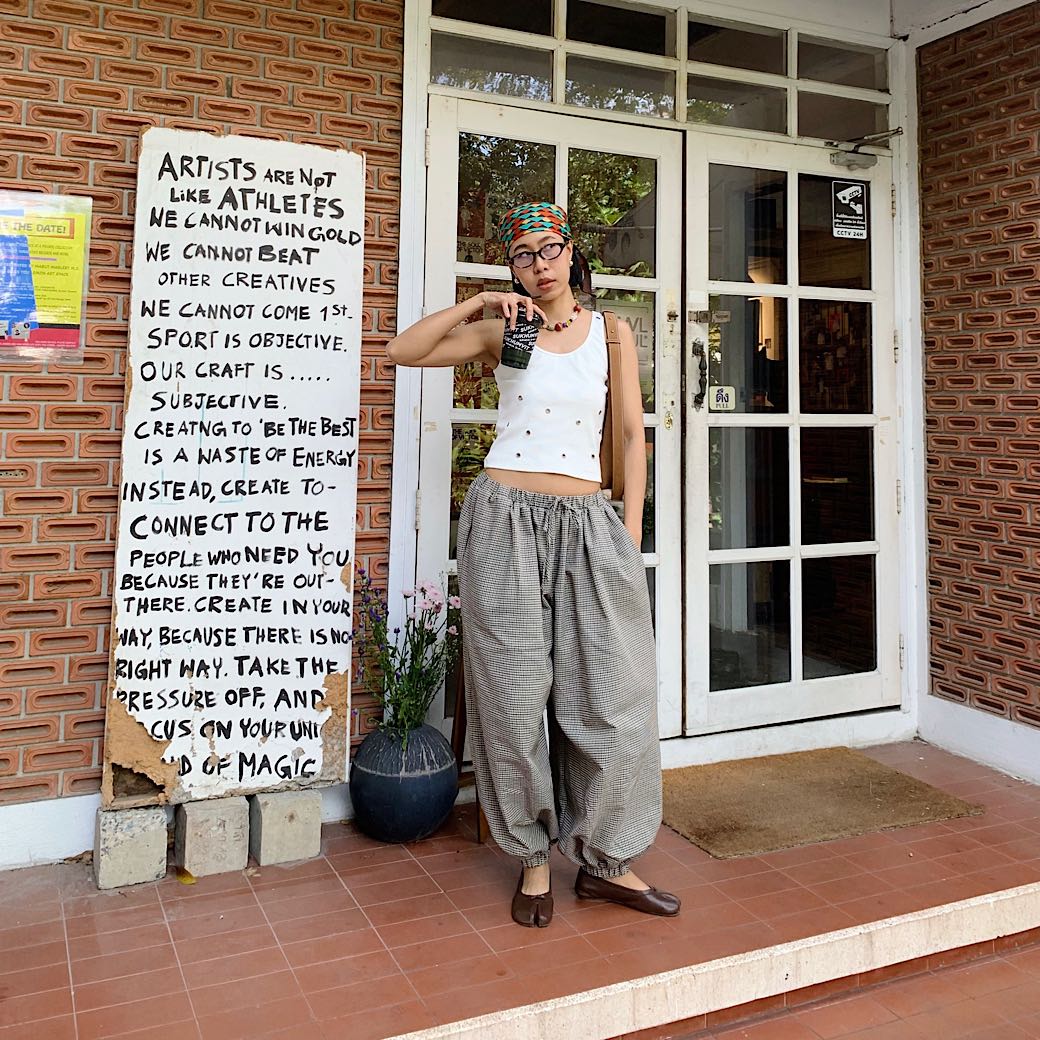 Scottish harem pants