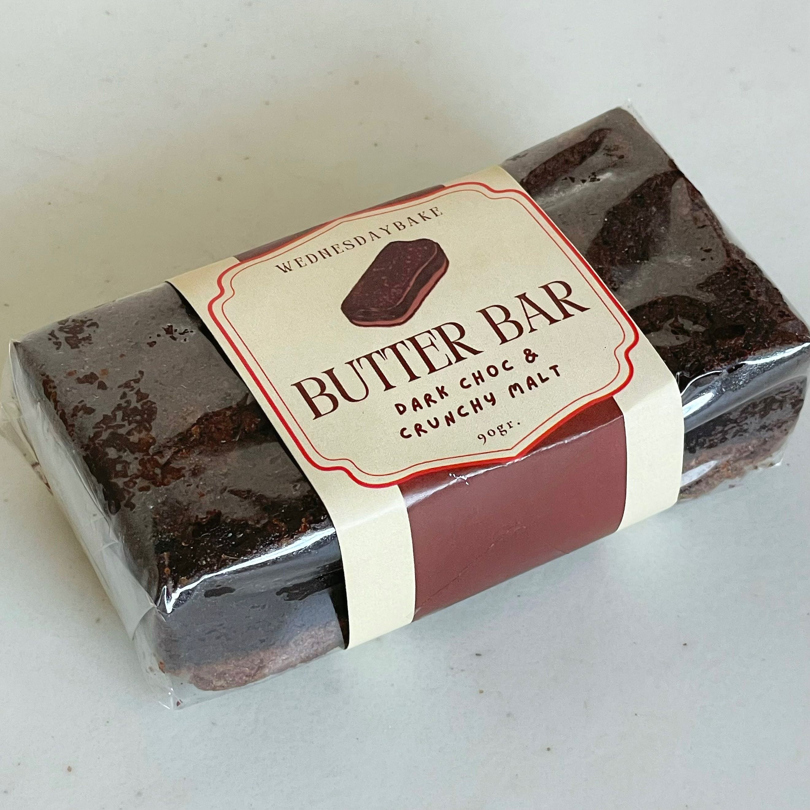 Butter Bars รสDark Choc&Crunchy Malt กล่อง 4ชิ้น ขนม