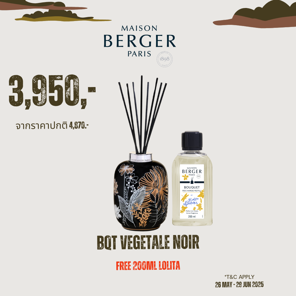 Vegetale Scented Bouquet - Noir