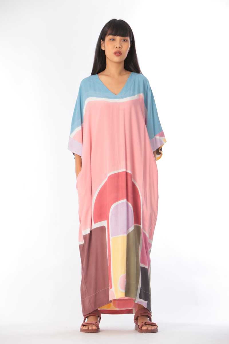 (Pre-Order)Kaftan Hand Paint Art x Decor SS21-08
