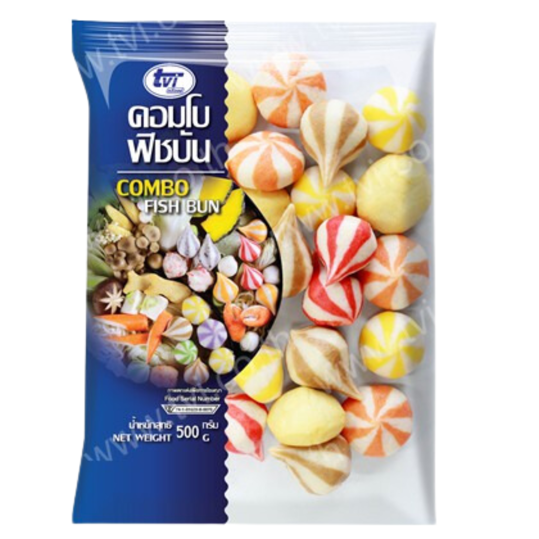 T คอมโบฟิชบัน 500g. x 20 pack ( ส่ง20+ 75บาท )
