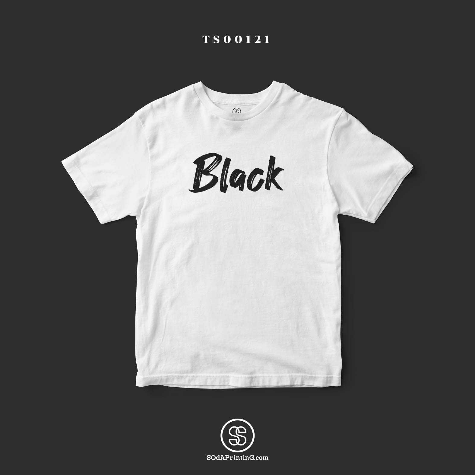 เสื้อ Black #SOdAtee #เสื้อSOdAColor TSA00121