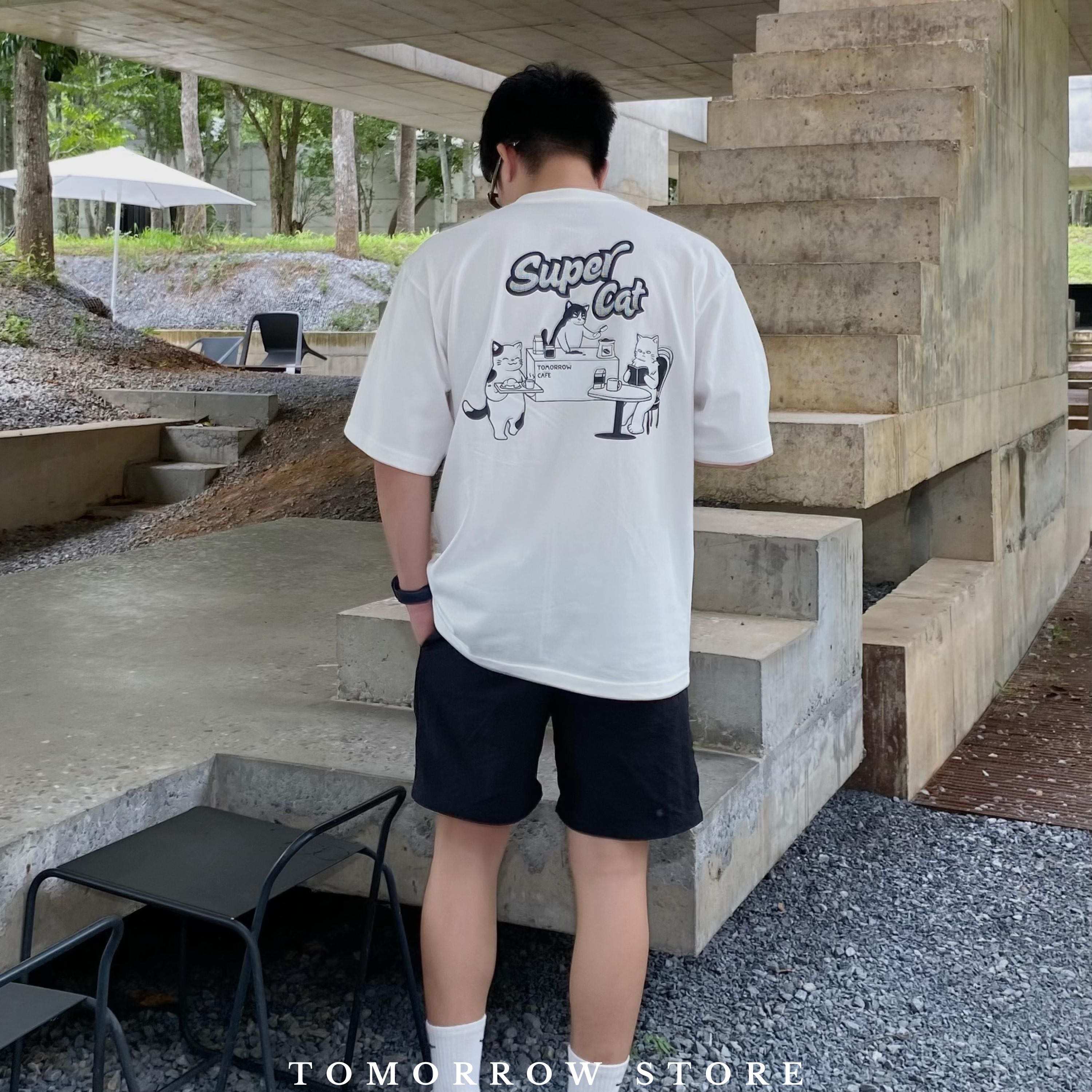 TOMORROW- เสื้อOVERSIZE/C20 รุ่น SUPER CAT