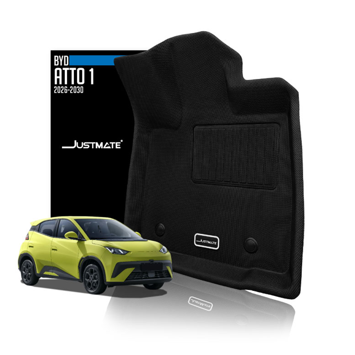 [JUSTMATE] BYD พรมปูพื้นรถยนต์ ATTO 1 2026 - 2030