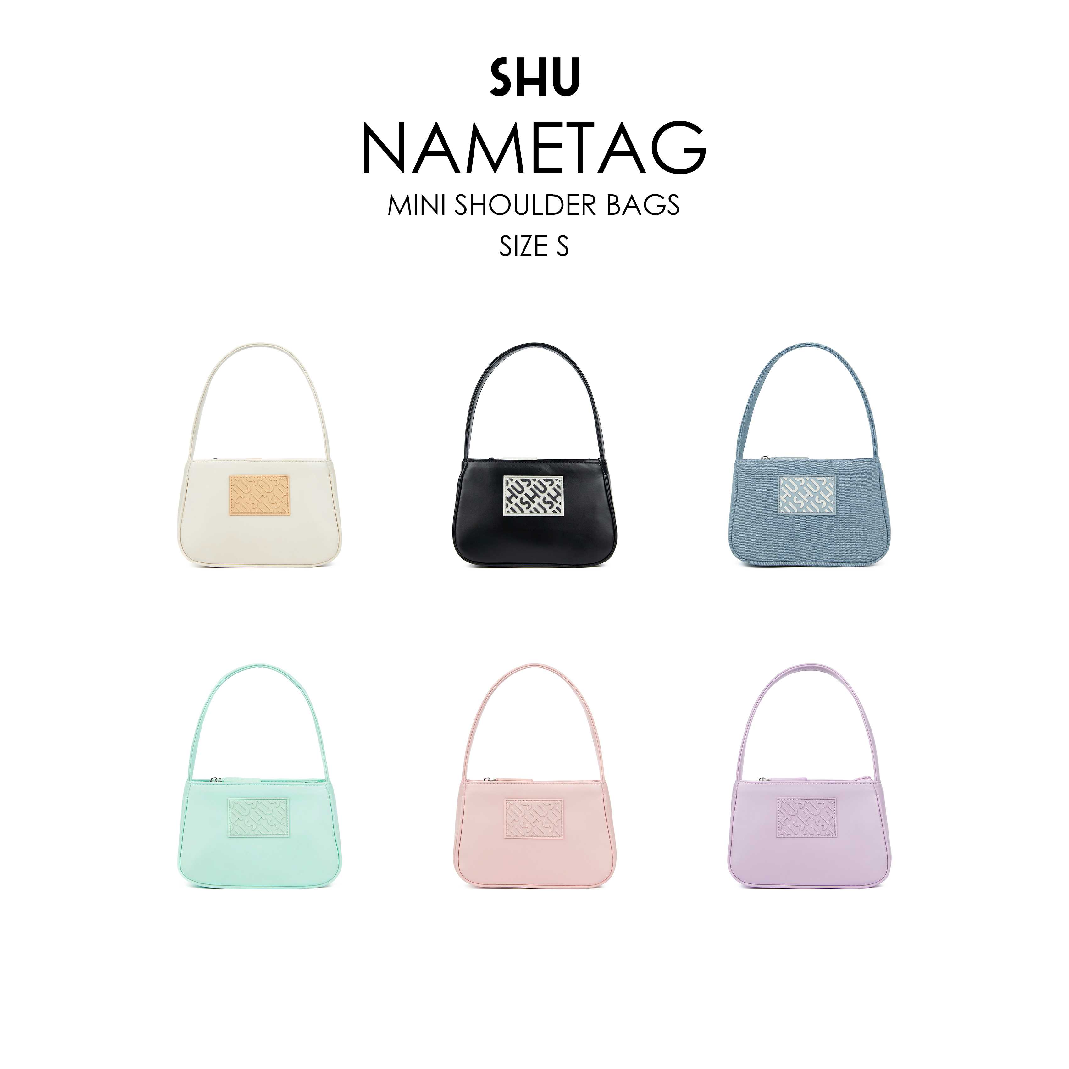 SHU NAMETAG MINI SHOULDER BAGS - FWBF9211