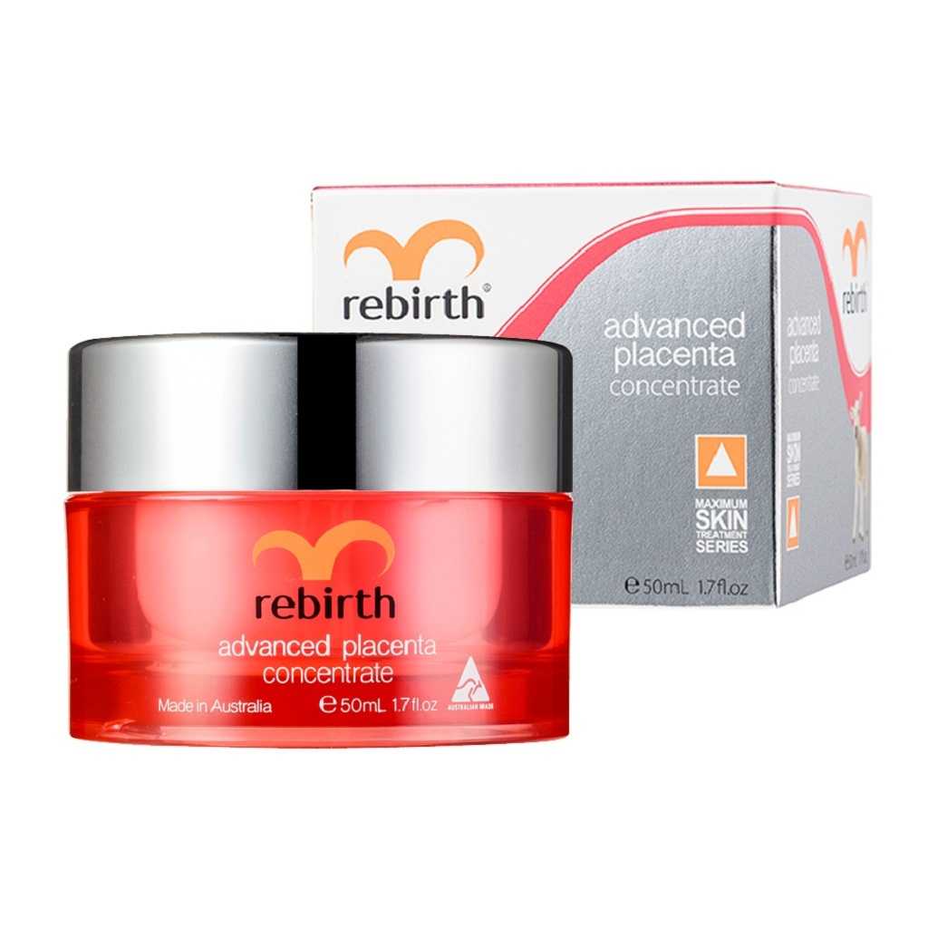 Rebirth Advanced Placenta Concentrate (ครีมรกแกะกลางวัน) 50g.