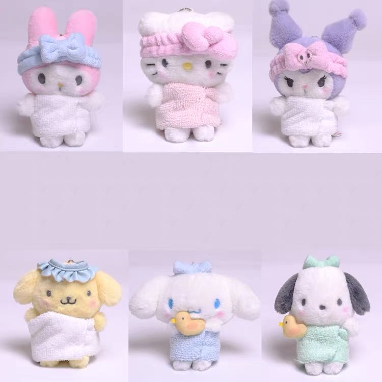 ตุ๊กตา Sanrio น้องอาบน้ำอยู่✈️