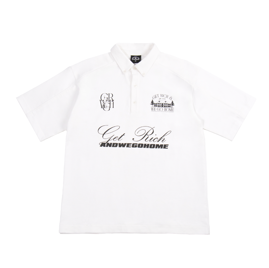 GROD Polo Shirts White