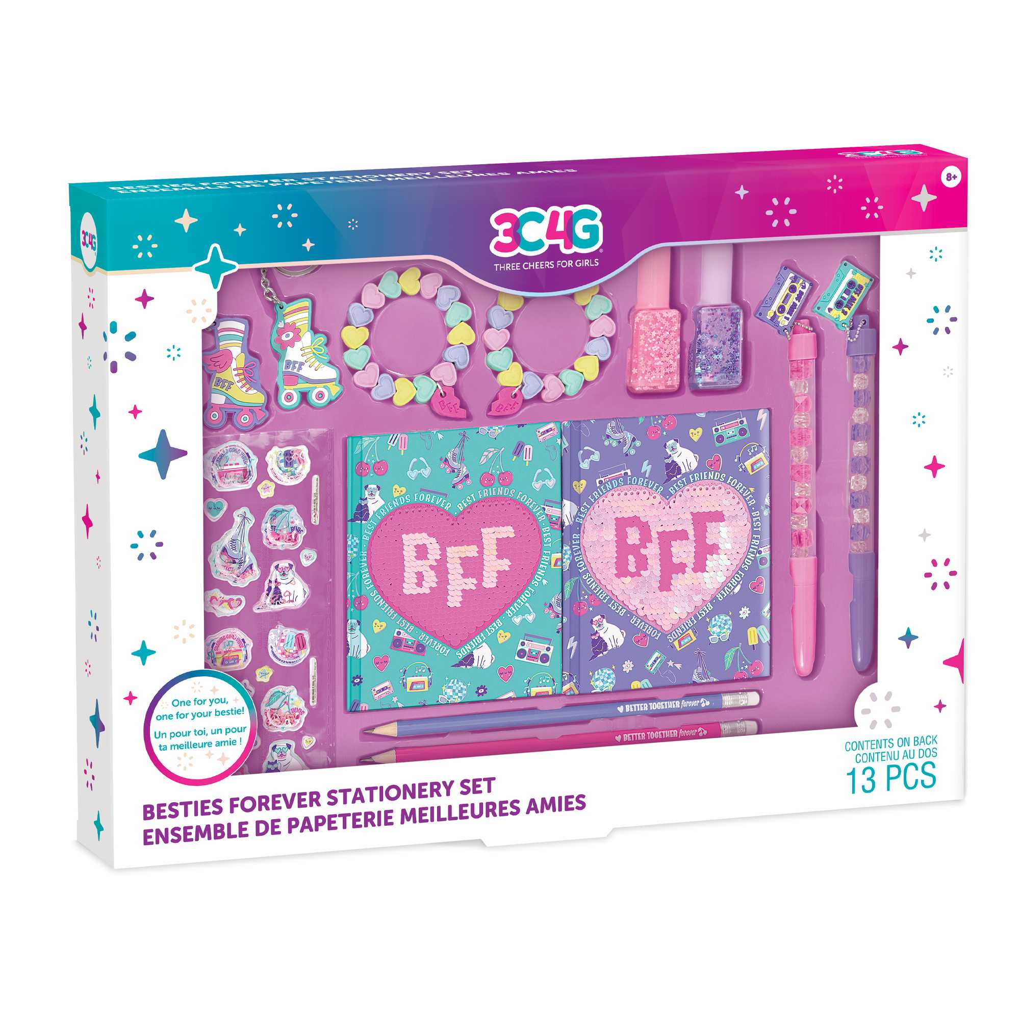 3C4G Bestie Forever Stationery Set เซ็ตเครื่องเขียน รุ่นเบสท์ตี้ ฟอร์เอเวอร์
