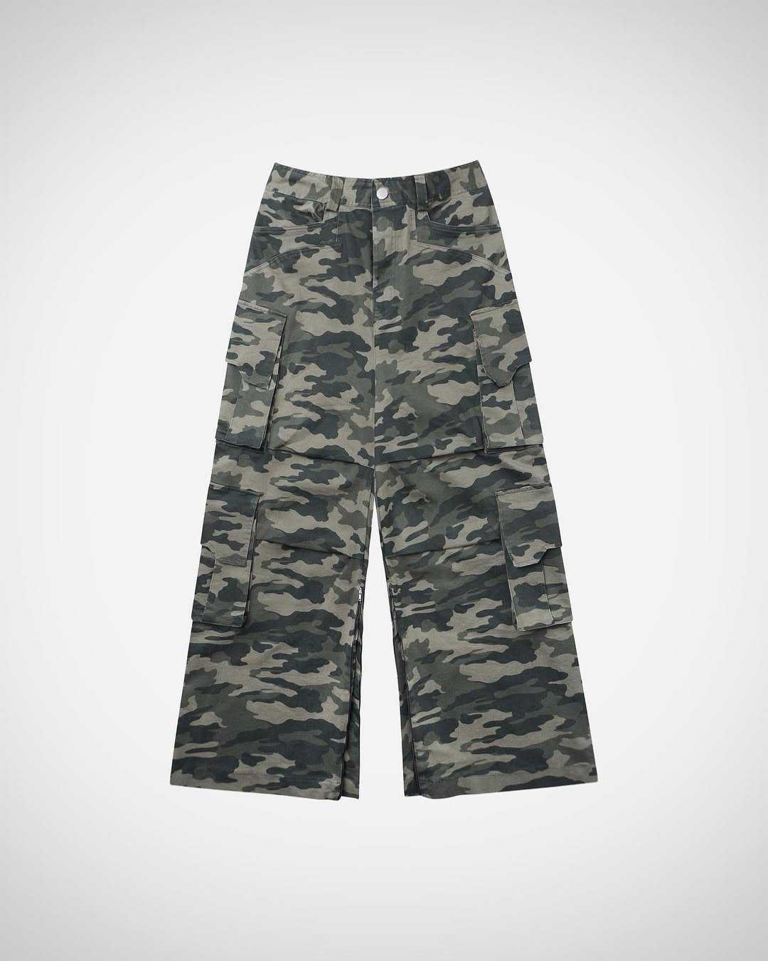 DOPIGEZ - MS MULTI-POCKET CAMO PANTS