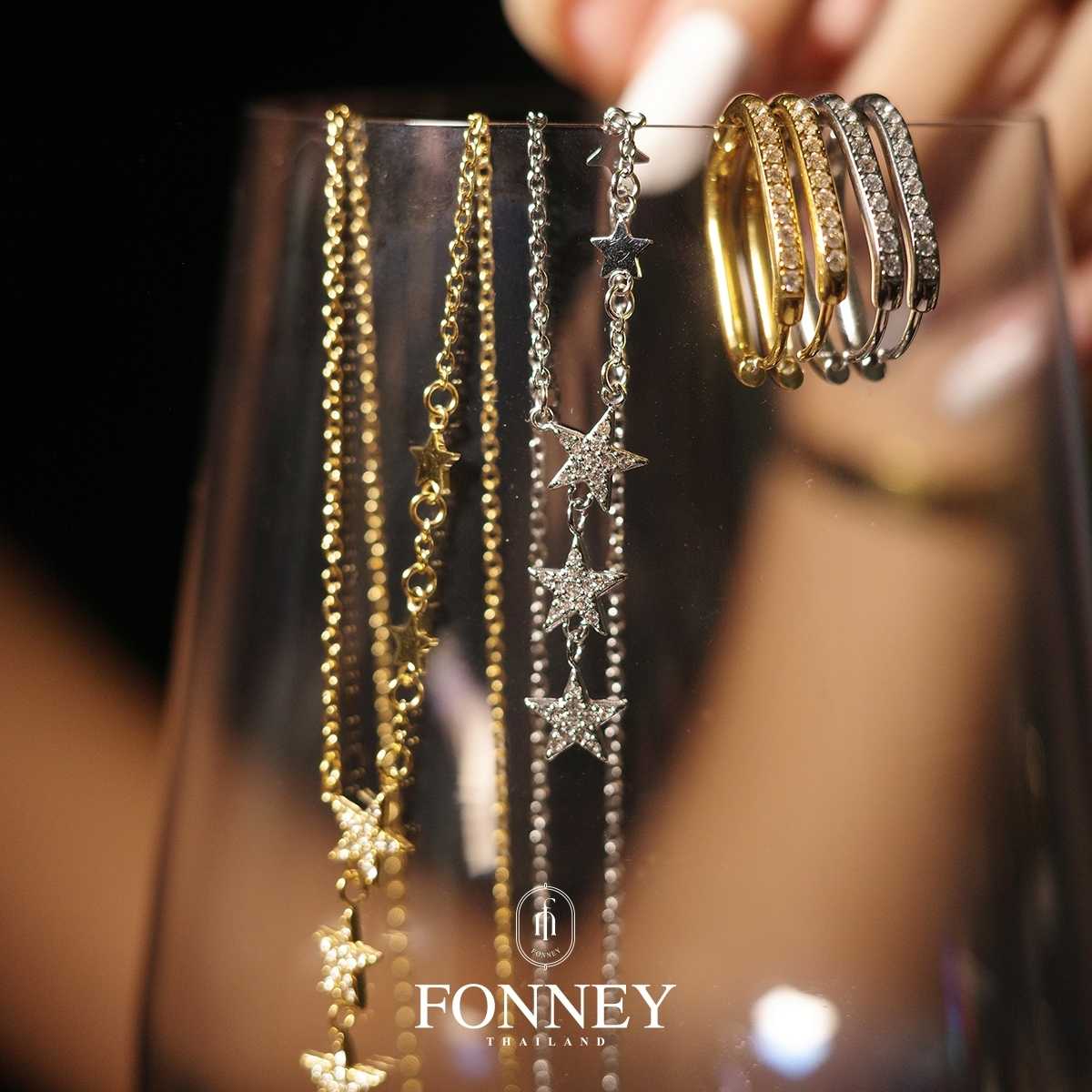 NEW สร้อยคอทรีสตาร์ O24N-01