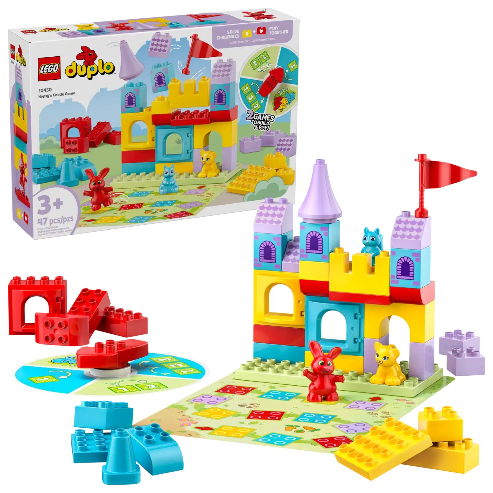 LEGO 10450 Hopsy's Castle Game (สินค้าซื้อแล้วไม่รับเปลี่ยนคืน)