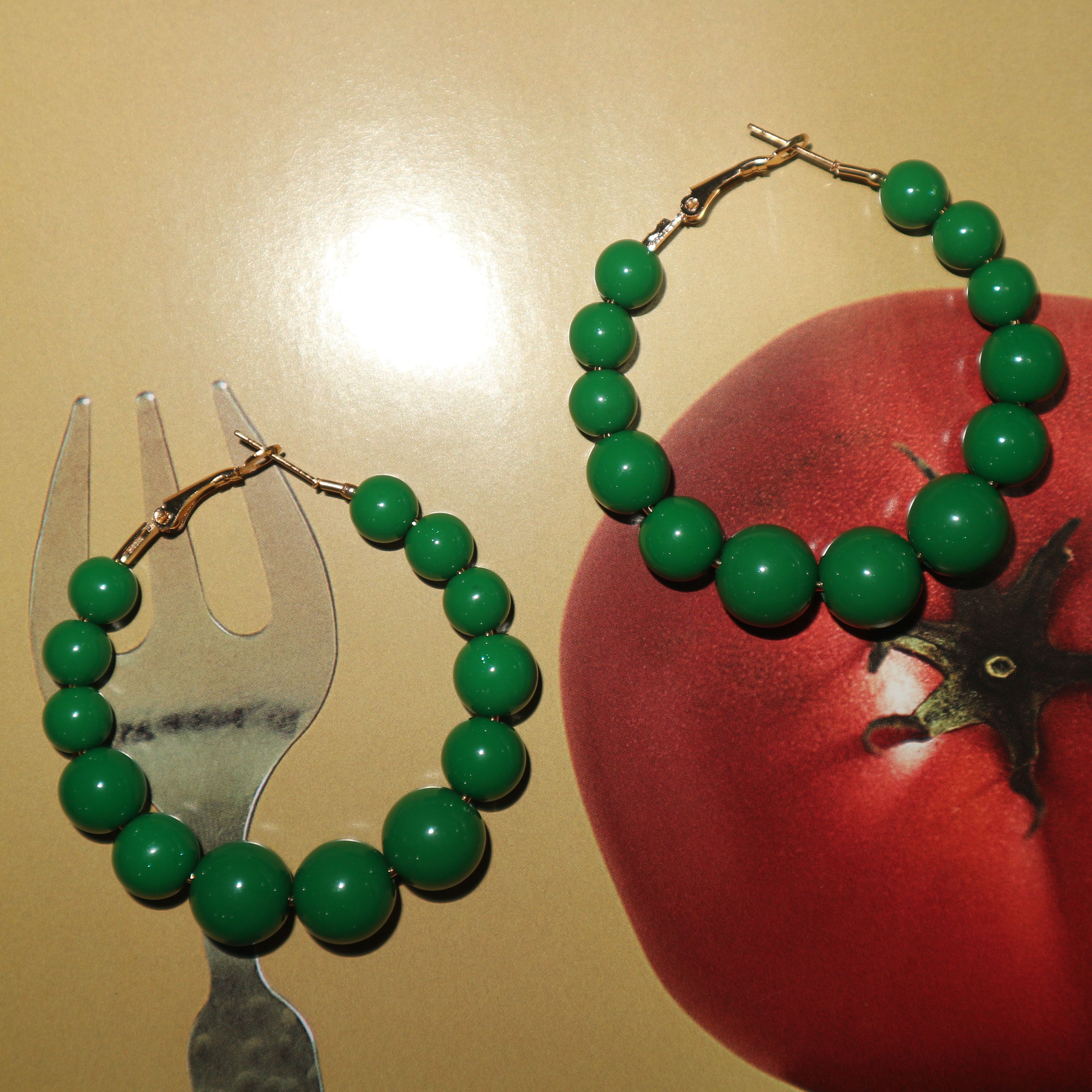 Beads Hoop Earring