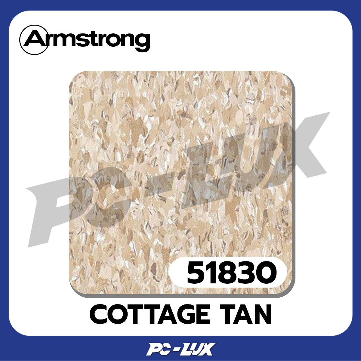 Armstrong กระเบื้องยาง Cottage Tan  รหัส 51830