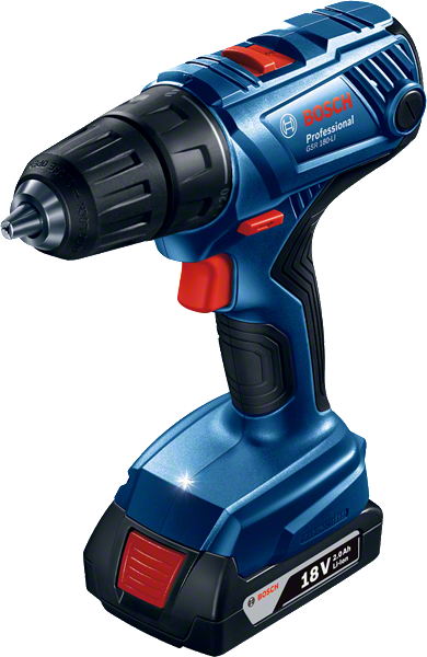 สว่านไร้สาย BOSCH GSR 180LI 18V พร้อมแบตเตอรี่และแท่นชาร์จ