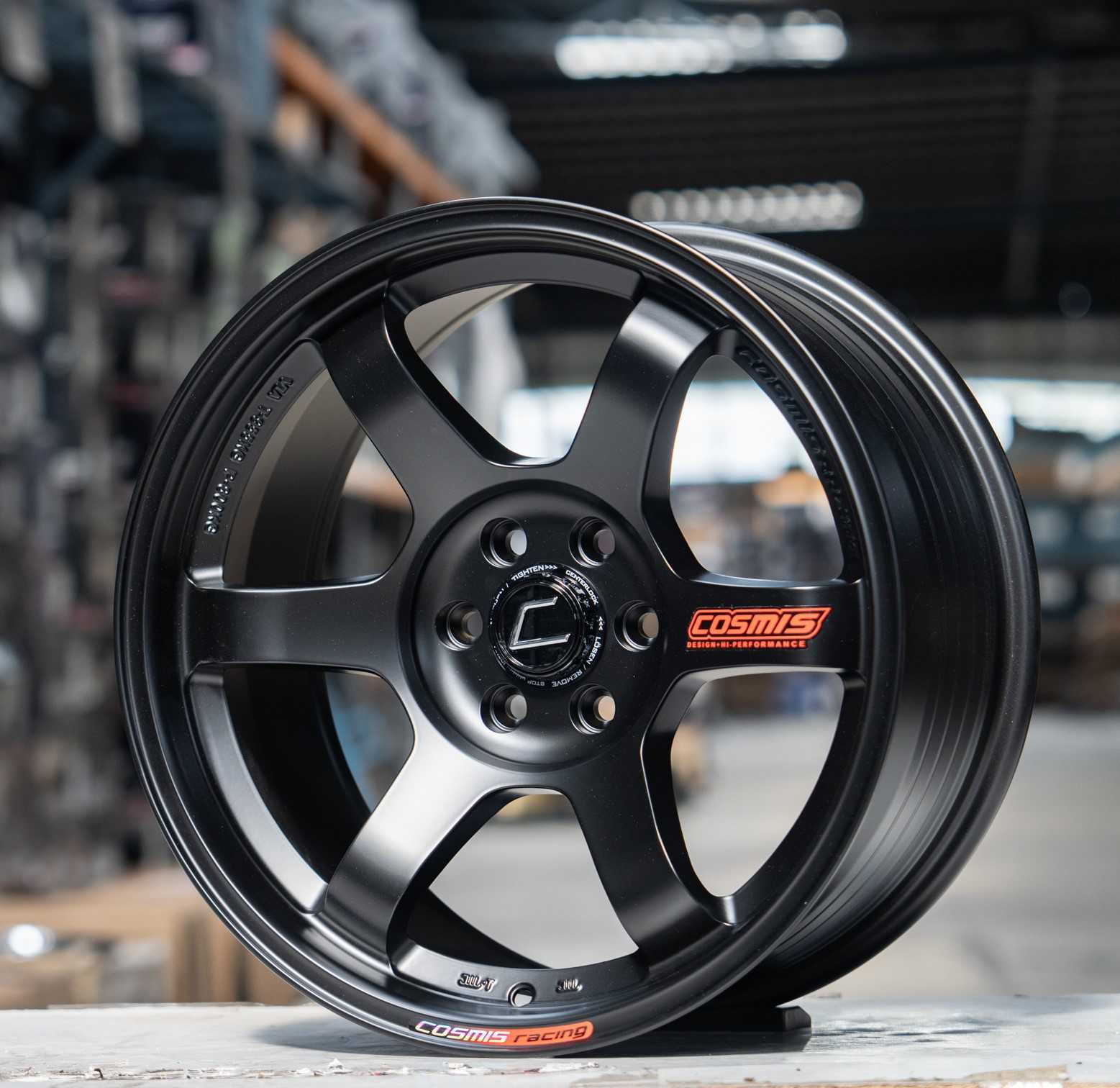 แม็กซ์ RG-06S(YA9996) 18X9.0 6X114.3 ET15 CB.66.1MATTBLACK+PLATE(สีดำด้านทั้งวง+เพลท)Custom