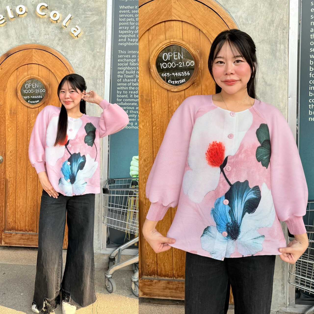 PleatByNisa B30 เสื้ออัดพลีทผ้าพรีเมียม เนื้อผ้าคุณภาพ Polyester100%