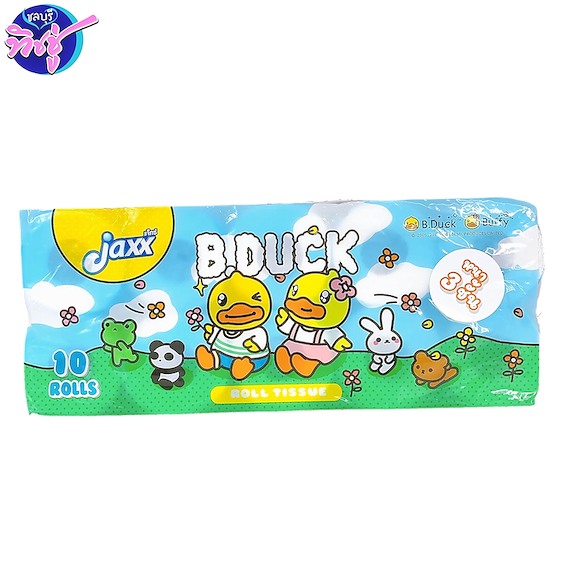 กระดาษชำระ Jaxx B.Duck แพ็ค10ม้วน แพ็ค
