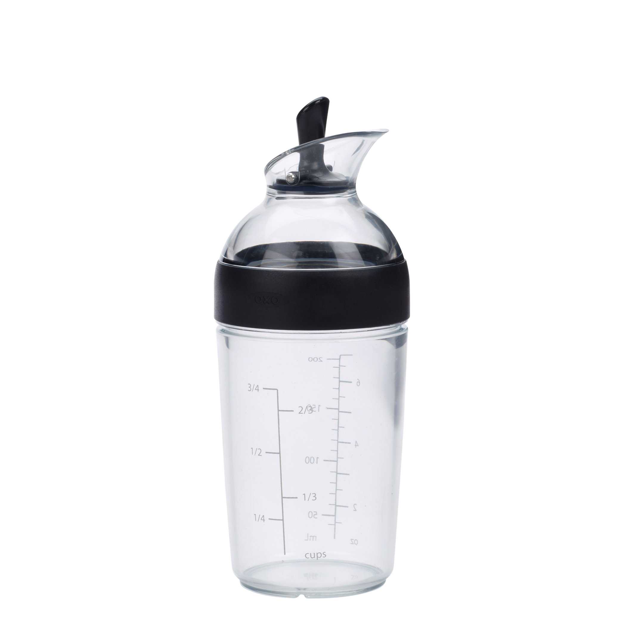 ขวดผสมน้ำสลัด สีดำ l OXO GG Little Salad Dressing Shaker Black